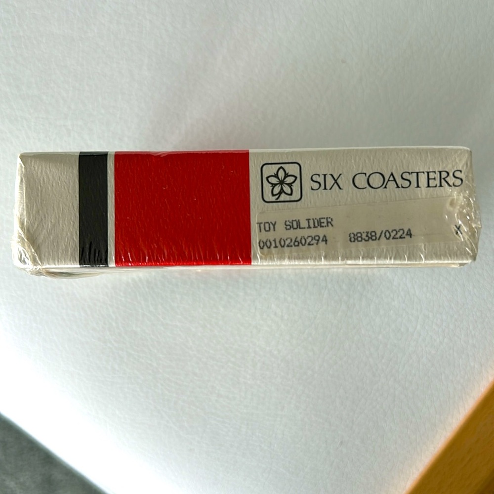 Pimpernel coasters, new in box, 6 toy soldiers - Picture 2 of 5